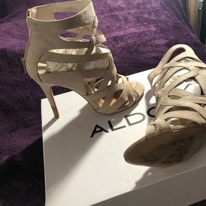 Cream Aldo heel